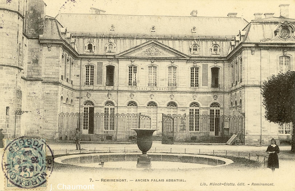 Remiremont/Remiremont. Ancien Palais Abbatial